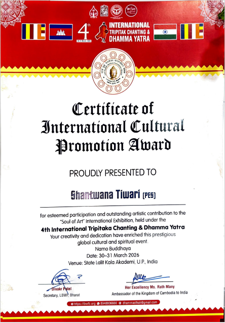 Certificate issued by LBWFB